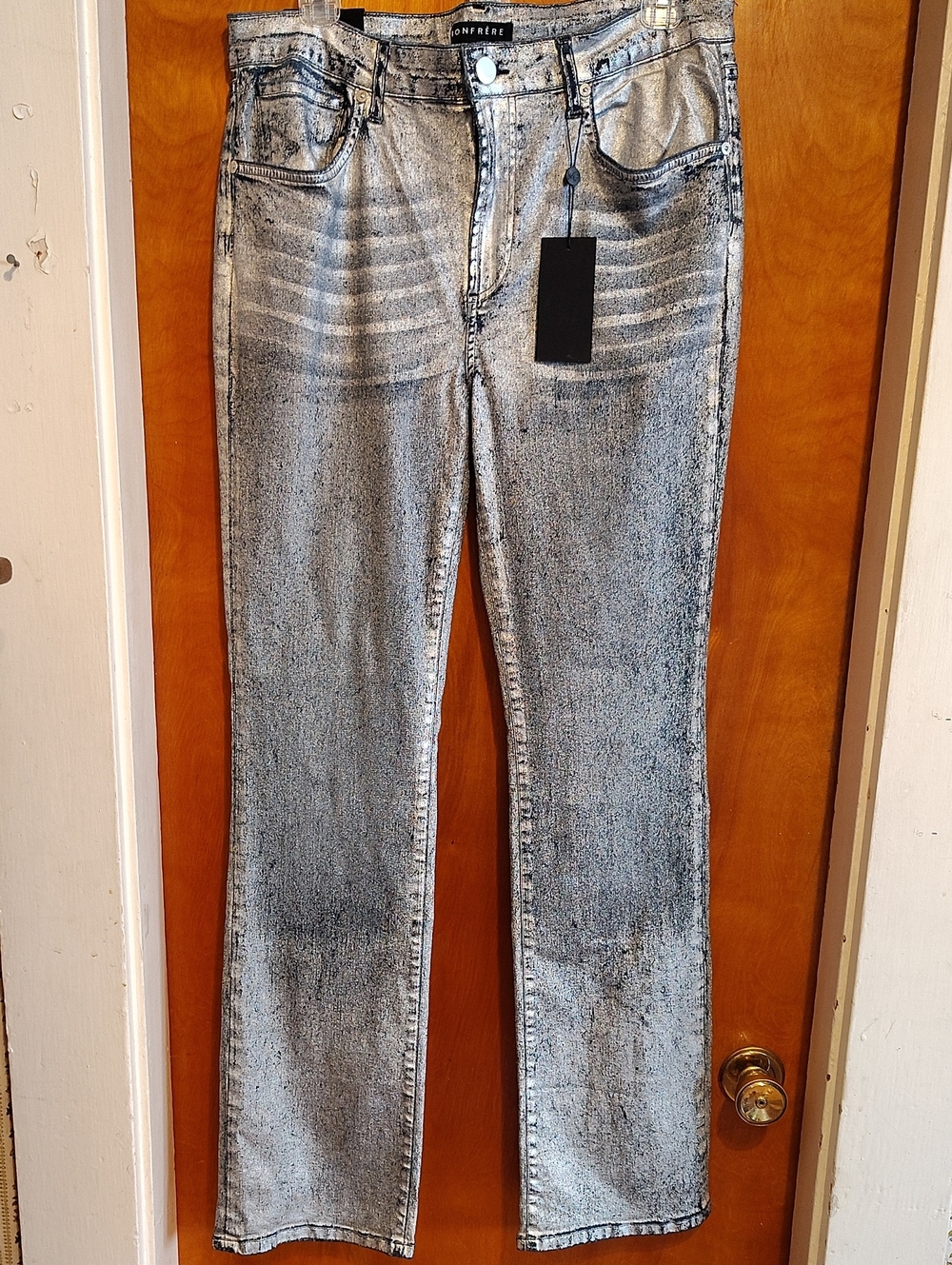 Monfrère Clint Jeans in Silver Haze